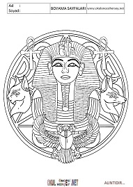 Mandala boyama sayfaları